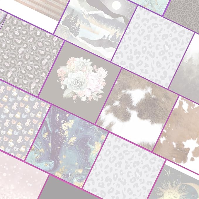 Sticky Notes 3x3 Inches, 2 Pads Cute Colorful Self-Stick Note Pads, Easy to Post for Home, Office and Daily Life Organization Gery Leopard