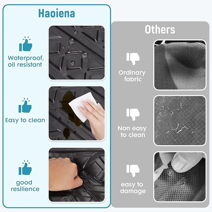 Seat Cushions for Office Chairs,Ultra Thick(2.5" Inch) Dual-Layer Gel &Memory Foam Wheelchair Cushions for Long Sitting, Non-Slip Cover Chair Seat Pads for Office, Computer Desk,Car & Truck