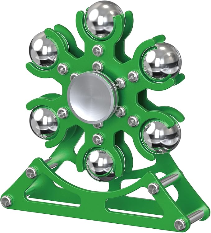 Desk-Fidget-Toys Ferris-Wheels-Spinner: Metal Kinetic-Fidget-Spinner 4mins, EDC-Toy Cool-Gadgets for School Office Christmas, ADHD Tools Gift Cool-Stuff Stress Relief Gift for Kid Children Teen Adult