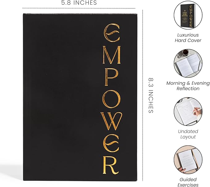 Mental Health & Shadow Work Journal: Empower - Guided Prompts for Reducing Anxiety, Building Mindfulness, and Emotional Healing – A Tool for Self-Awareness and Personal Transformation