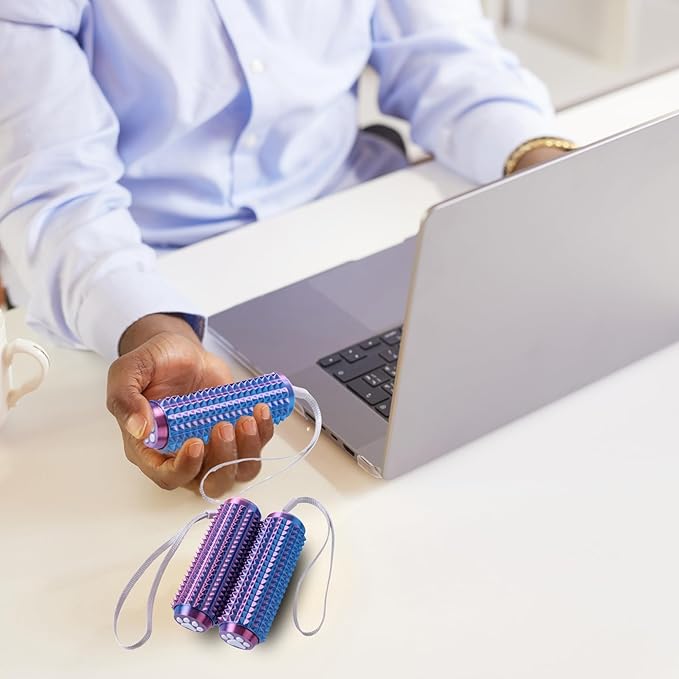 2PCS Little Ouchies Fidget with Cat Dog Paw Button, Sensory Pain Stim Fidget Toys for Adults & Teens, Anxiety and Stress Relief Items, Spiky Grippy Stim Tool, Portable ADHD Autism Fidget Clicker