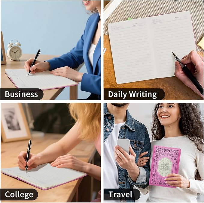 Hibiscus Gift Hibiscus Writing Journal Notebook Hibiscus Flower Gift Hawaiian Flowers A5 Travel Notebook Flower Fan Gift (hibiscus -Pink)