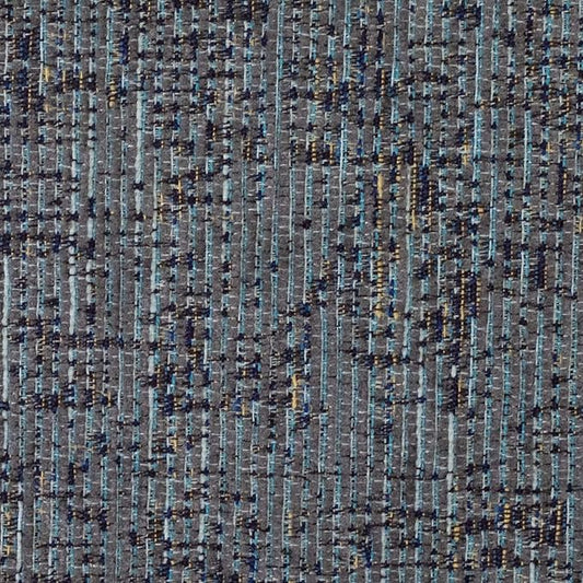 Sweet Home Collection Chair Cushion Memory Foam Pads Honeycomb Pattern Slip Non Skid Rubber Back Rounded Square 16" x 16" Seat Cover, 4 Pack, Broadway Multi Blue