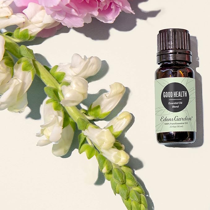 Edens Garden Good Health Essential Oil Blend- 100% Pure Premium Grade, Undiluted, Natural, Therapeutic, Aromatherapy, The Best for Diffusing, Skin, Laundry, Humidifiers 10 ml (.33 fl oz)