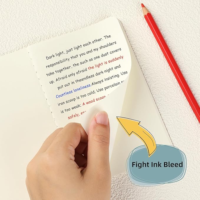 20 Pack Blank Small Pocket Notebook Journals Bulk with Thick Unlined Paper, 60 Pages, 5.5x3.5 inch, A6 Size, Easy to Carry, Kraft Cover, Diary Writing Sketchbook Subject Notebooks Planner