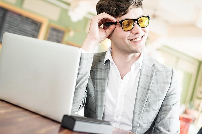 Prospek Blue Light Computer Glasses, ULTIMATE for Women and Men, 99% Blue Light Blockers I May Improve Sleep, Focus & Eye Protection