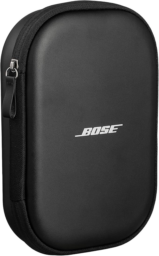 Bose QuietComfort Wireless Over-Ear Active Noise Canceling Headphones (884367-0200) Bundle Including: Goby Labs Headphone Cleaner, Fiber Cloth (Renewed)