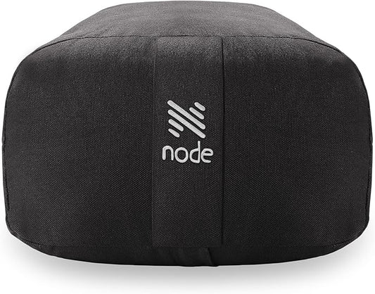 Yoga Meditation Cushion, 25" x 12" Rectangular Bolster with Organic Cotton Cover