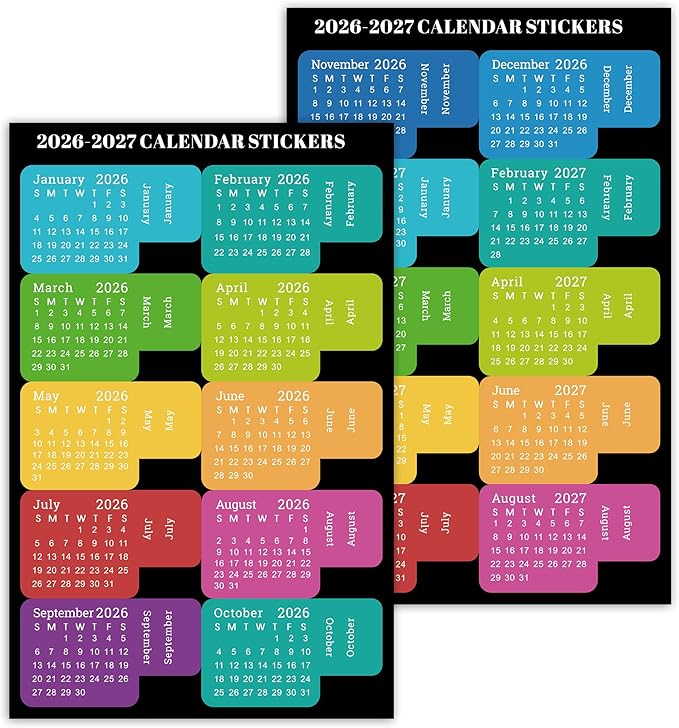 2026 Planner - JAN 2026 - DEC 2026, Planner Weekly and Monthly, Planner 2026, 8.5" x 11", Leather Cover Planners with Thick Paper, Back Pocket with Notes Pages, Black