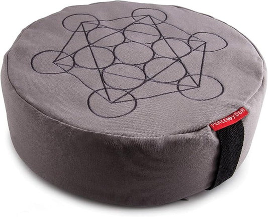 Yoga Meditation Buckwheat Bolster Pillow Cushion