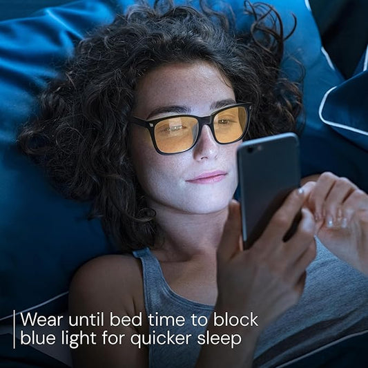 DreamGaze 99.9% Blue Light Blocking Glasses for Better Sleep - Anti Blue Light Glasses Men - Premium Computer Gaming Glasses