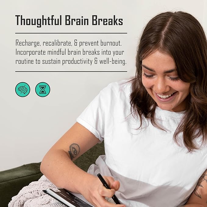 The Behavior Shift Daily Shift Desktop Planner - Undated Tear off Planner - Brain Dump Notepad & Organizer with Gratitude, Time Blocking, Prioritization & Goal Focus - 13 Week productivity Tracker