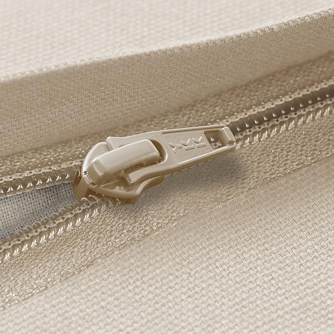 Yoga Meditation Cushion, 25" x 12" Rectangular Bolster with Organic Cotton Cover