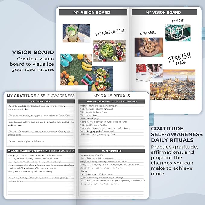 Clever Fox Planner – Undated Weekly & Monthly Planner for Productivity, Time Management & Goals – Organizer Journal – A5 (Periwinkle)