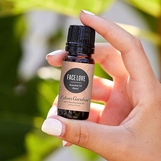 Edens Garden Face Love Essential Oil Blend- 100% Pure Premium Grade, Undiluted, Natural, Therapeutic, Aromatherapy, The Best for Diffusing, Skin, Face, Kid Safe 10 ml (.33 fl oz)
