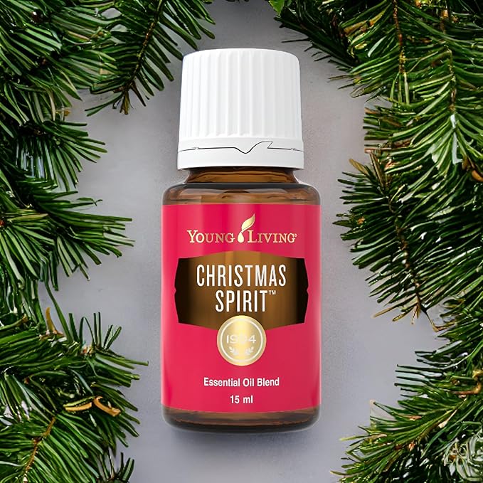 Young Living - Christmas Spirit 15 ml | Festive Essential Oil Blend for Diffusers | Aromatherapy for Holiday Cheer, Winter Memories, & Natural Air Freshening
