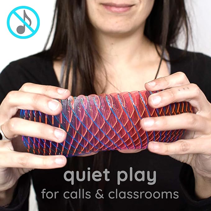 Morf Fidget Sensory Spring Berry – Bendy Elastic Fidget Toy for Kids and Adults, Dynamic Spring Toy with Color Transitions, Perfect for Sensory Play, Calming Stress Relief