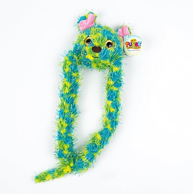 Tangle Furry Fidget Friends - New! Chay The Bear - Plush Tangle Fidget Toy Furry Friend - Magical, Creative Creatures from The Tanglonia Universe - Take Your Furry Fidget Friend with You Everywhere!