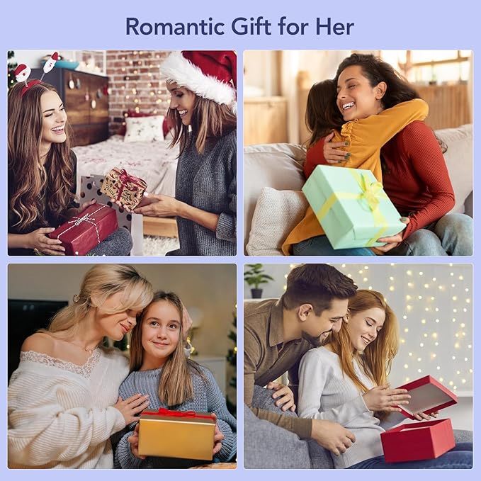 Wireless Keyboard and Mouse Combo, Retro Round Keycap Typewriter Keyboard with Phone/Tablet Holder, Cute Colorful Keyboard for Computer/Laptop/Windows by SABLUTE (Purple)