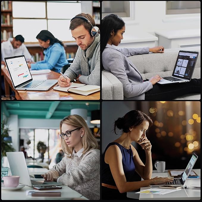 Magnetic Anti Blue Light Screen Protector for MacBook Air 13 Inch (2018-2021, M1), Removable Glare Filter for 13.3" Mac Laptop Computer