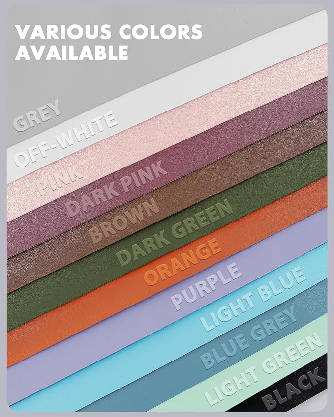 YSAGi Double-Sided Desk Pad, 31.5"x15.7"Leather Desk Mat, Eco Cork Desk Pad Protector,Large Mouse Pad,Waterproof Desk Blotter for Office/Home(Blue Grey)