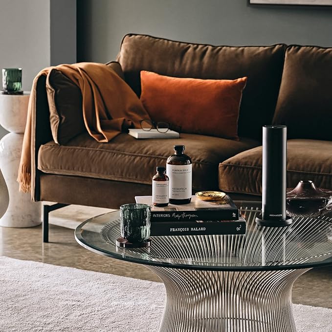 AromaTech Pumpkin Spice Aroma Essential Oil Blend: Luxury Hotel Inspired Aromatherapy with Pumpkin, Cinnamon & Vanilla Cream for Ultrasonic Diffusers & Nebulizers - 0.3 fl oz, 10 mL