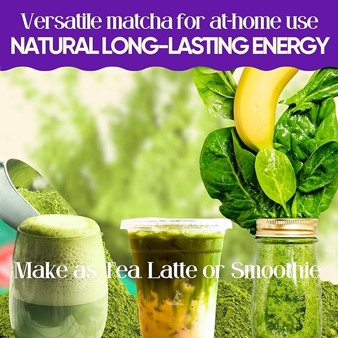 Mushroom Matcha 150g (25 servings, 70mg Caffeine, Zero Sugar) with Lion’s Mane, Cordyceps, Reishi, Chaga | Adaptogenic, Nootropic, Calm Energy, Gut Support & Cognitive Improvement | Miaroo