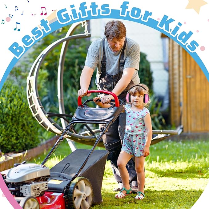 Amylove 12 Pcs Baby Noise Cancelling Headphones Ear Protection Ear Muffs Bulk 27db Noise Reduction Hearing Earmuff for 3 Months to 3 Years Infants and Toddlers