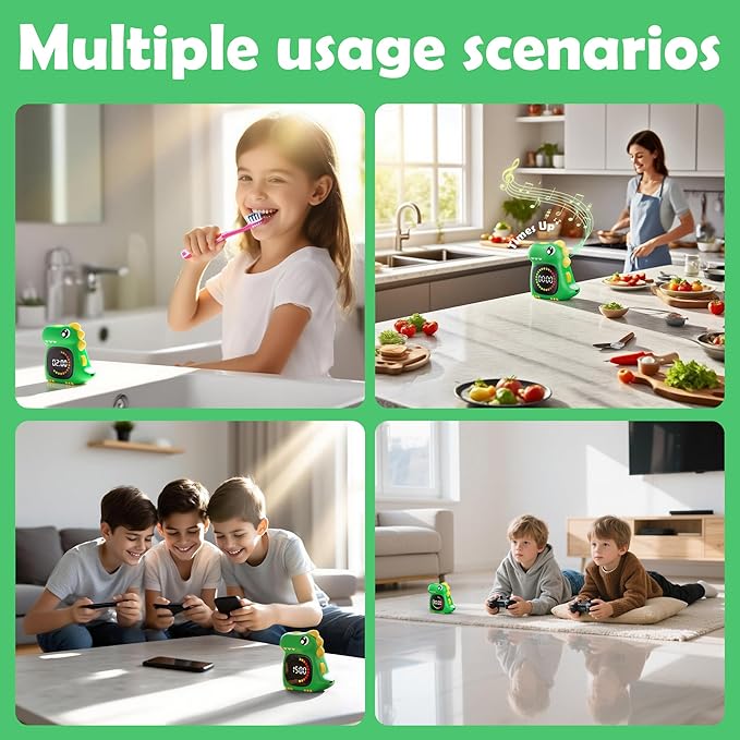 Visual Timer for Kids 99 Minute Digital Cute Kids Visual Timer Classroom Timer for Home School Study Teaching Time Management Countdown Timer