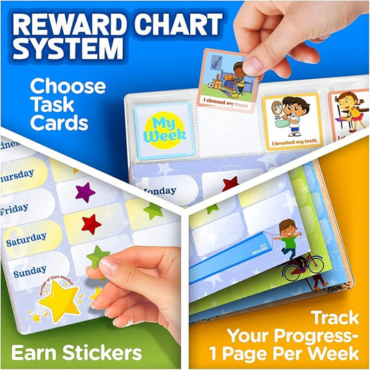 Reward & Behavior Journal for Kids - Weekly Chart