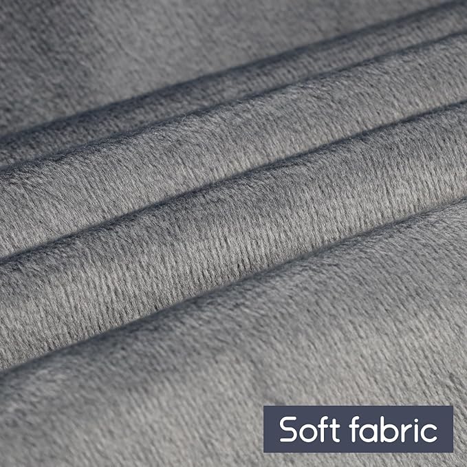 Chunlei Foam Recliner Chair Cushions Wheelchair Cushions, Non-Slip 4" Thick Supportive Lumbar Support Pillow for Elderly Supportive Seat Cushion with Lumbar Pillow; 20x20x4+12.8" Backrest Height,Gray