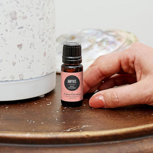 Edens Garden Amyris Essential Oil- 100% Pure Premium Grade, Undiluted, Natural, Therapeutic, Aromatherapy, The Best for Diffuser, Skin, Face, Hair 10 ml (.33 fl oz)