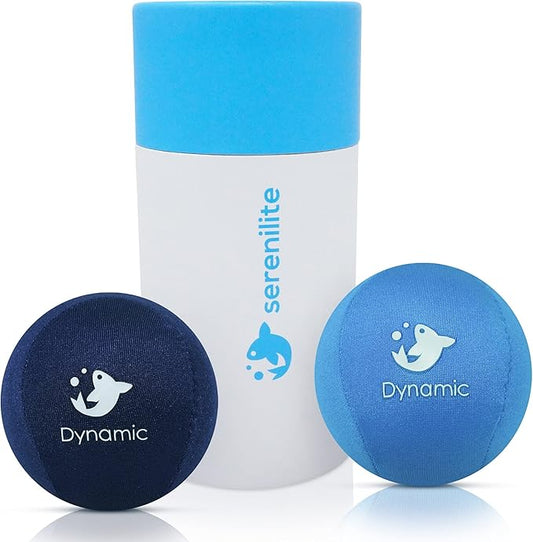Serenilite Hand Therapy Exercise Stress Ball Bundle - Stress Ball 2.0 with Dynamic Resistance & Grip Strengthening - Therapeutic Hand Restoration