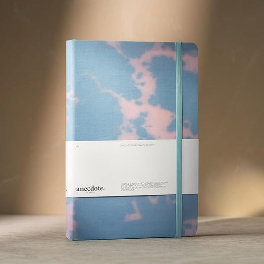 Anecdote 2026 Planner: A Monthly, Weekly & Daily Planner 2026 for Planning Your Success - A5 Size Hardcover Start Anytime and Achieve your Goals - Tie Dye