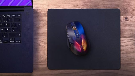 Turtle Beach Kone XP Air Wireless Customizable Ergonomic RGB Gaming Mouse, Bluetooth, 19K DPI Optical Sensor, 100-hour Battery & Charging Dock, 29 Programmable Inputs & RGB Lighting, 4D Wheel – Black