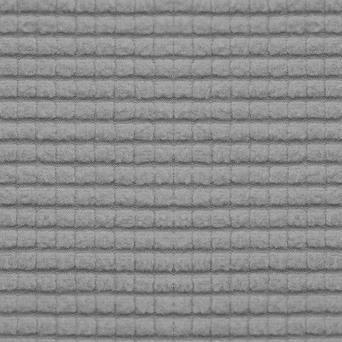 Easy-Going Stretch 3 Pieces Couch Cushion Covers for Sectional Sofa Left/Right L Shape Chaise Lounge Sofa Seat slipcover Anti-Slip Sofa Cover Soft (2 Seater + 1 Chaise, Light Gray)