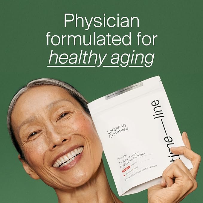 Timeline Mitopure Urolithin A Supplement Gummies - Clinically Proven Support for Healthy Aging and Cellular Renewal - Mitoceutical for Muscle Strength and Longevity