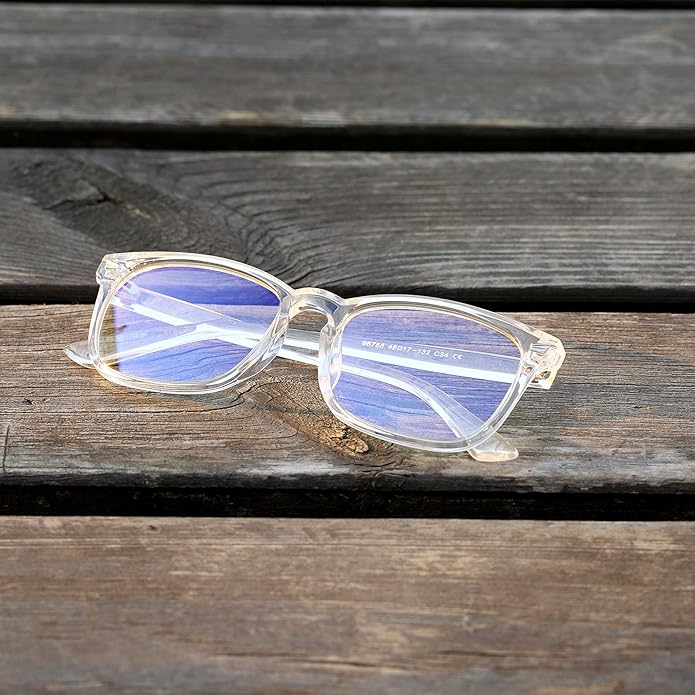 AZorb 2Pack Kids Blue Light Blocking Glasses - TR90 Unbreakable Computer Screen Glasses for Boys & Girls