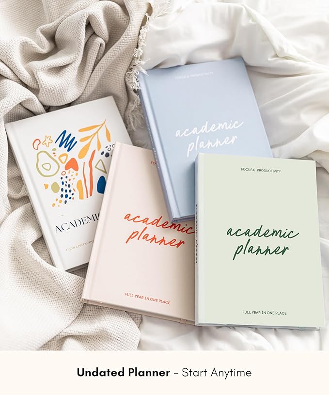 Lamare Academic Planner 2025-2026 – Undated Weekly College Student Planner 2025-2026 For Homeschool, High School, College & Nursing Students