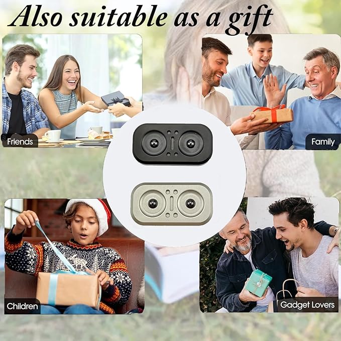 Owl Metal Poker Fidget Slider, Stress Relief Clicker, EDC Hand Toy