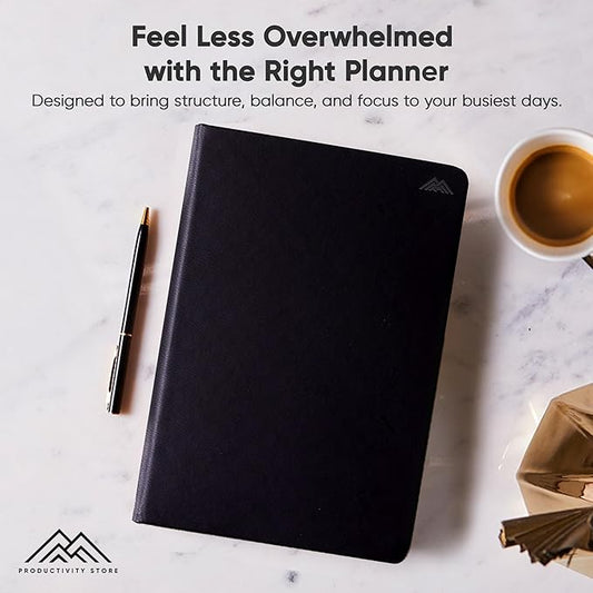 July 2025-2026 Planner 8.5 x 11 Pro Max - Dated Productivity & Academic 2025-2026 - Daily, Weekly & Monthly Planner With July Start Date - A4 - Productivity Store