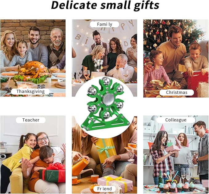 Desk-Toys for Fidget Ferris-Wheel-Spinner: 4mins Kinetic-Spinning Cool-Gadgets, Cool-Stuff Thing Toy for Office School Home Man Women Christmas, Stress-Relief Game Gifts for Adult Teen Children Kid