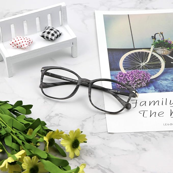 LifeArt Blue Light Blocking Glasses, Anti Eyestrain, Computer Reading Glasses,TV Glasses for Men and Women