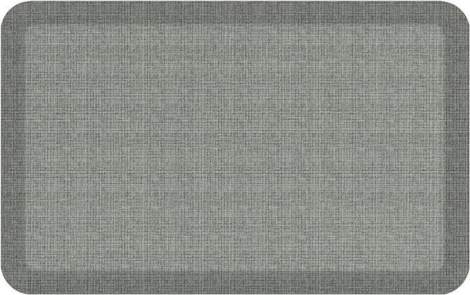 NewLife by GelPro Decorative Foam Floor Mat, 20" x 32", Patina Grey