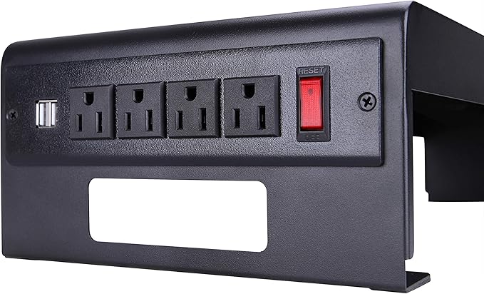 Rocelco 40" Large Height Adjustable Standing Desk Converter with Dual Monitor Stand BUNDLE - Quick Sit Stand Up Computer Workstation Riser - Retractable Keyboard Tray - Teak (R DADRT-40-DMS)