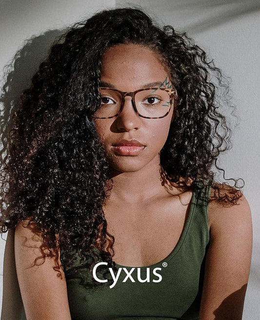 Cyxus Blue Light Glasses for Men Women Reduce Eye Strain UV Blocking for Computer Screen 8082
