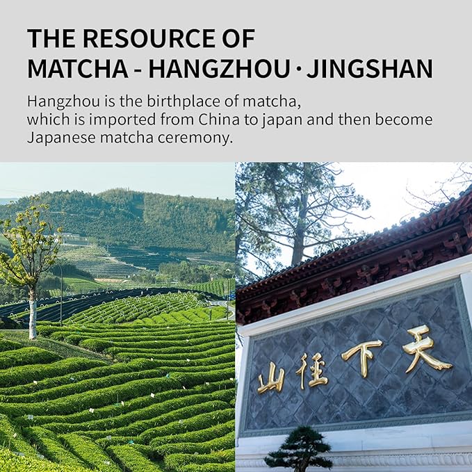 Organic Matcha Green Tea Powder First Harvest Ceremonial Grade 100% Pure Premium Unsweetened Matcha for Drinking No Additives 1.41oz(40g) tin Jiuyu