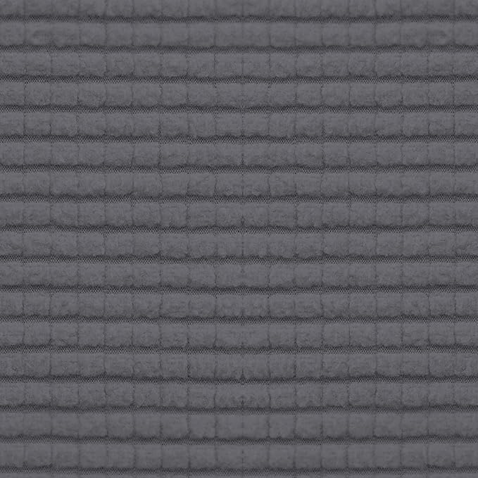 Easy-Going Stretch Chair Cushion Cover Sofa Cushion Furniture Protector Sofa Seat Sofa Slipcover Sofa Cover Soft Flexibility with Elastic Bottom(Chair Cushion, Grey)