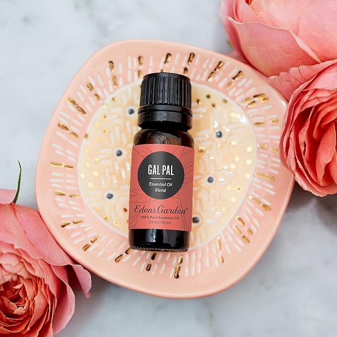 Edens Garden Gal Pal Essential Oil Blend- 100% Pure Premium Grade, Undiluted, Natural, Therapeutic, Aromatherapy, The Best for Diffusing, Skin, Humidifiers, Hair 10 ml (.33 fl oz)