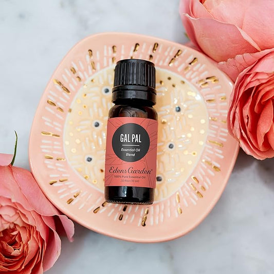 Edens Garden Gal Pal Essential Oil Blend- 100% Pure Premium Grade, Undiluted, Natural, Therapeutic, Aromatherapy, The Best for Diffusing, Skin, Humidifiers, Hair 10 ml (.33 fl oz)